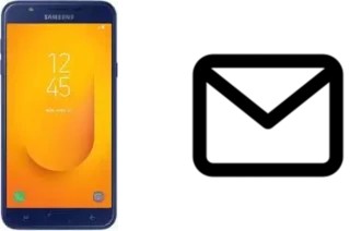 Configurer le courrier dans Samsung Galaxy J7 Duo (2018)