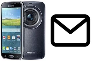 Configurer le courrier dans Samsung Galaxy K zoom