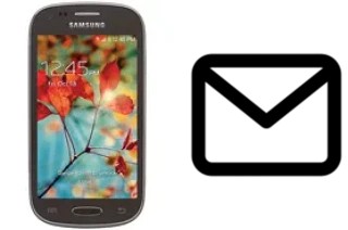 Configurer le courrier dans Samsung Galaxy Light