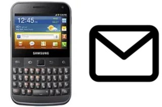 Configurer le courrier dans Samsung Galaxy M Pro B7800