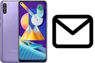 Configurer le courrier dans Samsung Galaxy M11