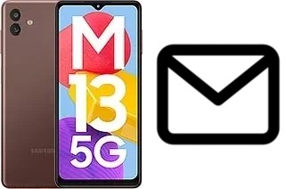 Configurer le courrier dans Samsung Galaxy M13 5G