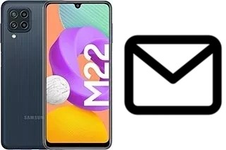 Configurer le courrier dans Samsung Galaxy M22