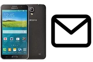 Configurer le courrier dans Samsung Galaxy Mega 2