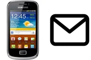 Configurer le courrier dans Samsung Galaxy mini 2 S6500