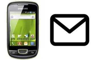 Configurer le courrier dans Samsung Galaxy Mini S5570