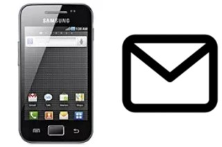 Configurer le courrier dans Samsung Galaxy Ace S5830