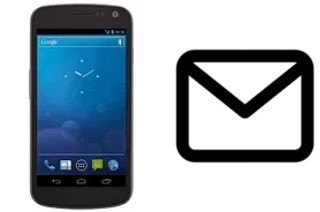 Configurer le courrier dans Samsung Galaxy Nexus i515