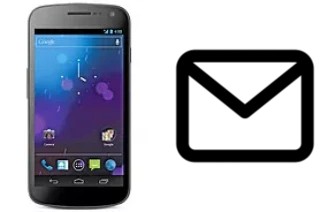 Configurer le courrier dans Samsung Galaxy Nexus LTE L700