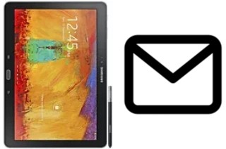 Configurer le courrier dans Samsung Galaxy Note 10.1 (2014)