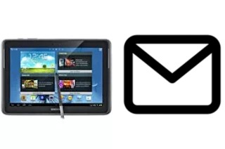 Configurer le courrier dans Samsung Galaxy Note LTE 10.1 N8020