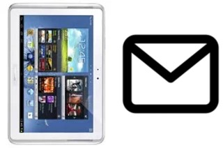 Configurer le courrier dans Samsung Galaxy Note 10.1 N8010