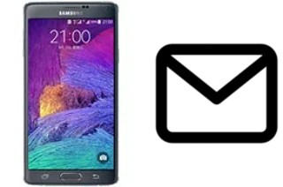 Configurer le courrier dans Samsung Galaxy Note 4 Duos