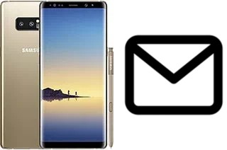 Configurer le courrier dans Samsung Galaxy Note8