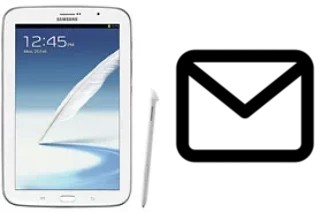 Configurer le courrier dans Samsung Galaxy Note 8.0