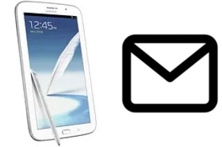 Configurer le courrier dans Samsung Galaxy Note 8.0 Wi-Fi