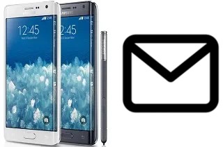 Configurer le courrier dans Samsung Galaxy Note Edge