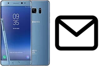 Configurer le courrier dans Samsung Galaxy Note FE