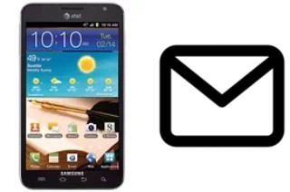 Configurer le courrier dans Samsung Galaxy Note I717