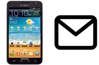 Configurer le courrier dans Samsung Galaxy Note T879