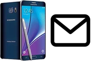 Configurer le courrier dans Samsung Galaxy Note5 (USA)