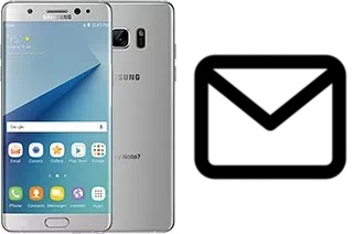 Configurer le courrier dans Samsung Galaxy Note7 (USA)