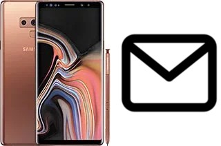 Configurer le courrier dans Samsung Galaxy Note9