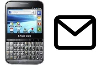 Configurer le courrier dans Samsung Galaxy Pro B7510