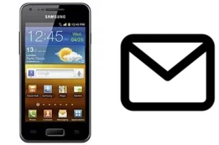 Configurer le courrier dans Samsung I9070 Galaxy S Advance