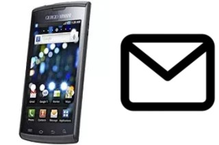 Configurer le courrier dans Samsung I9010 Galaxy S Giorgio Armani