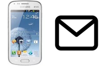 Configurer le courrier dans Samsung Galaxy S Duos S7562