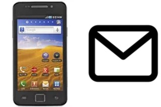 Configurer le courrier dans Samsung M190S Galaxy S Hoppin