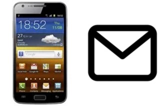 Configurer le courrier dans Samsung Galaxy S II LTE I9210