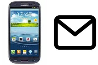 Configurer le courrier dans Samsung Galaxy S III I747