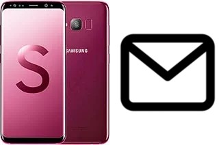 Configurer le courrier dans Samsung Galaxy S Light Luxury