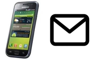 Configurer le courrier dans Samsung I9000 Galaxy S