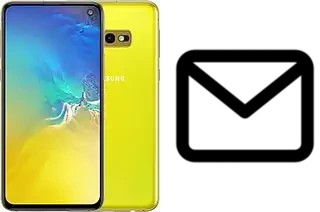 Configurer le courrier dans Samsung Galaxy S10e