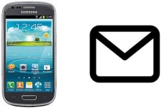 Configurer le courrier dans Samsung Galaxy S3 Mini VE