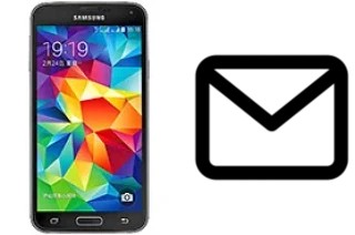 Configurer le courrier dans Samsung Galaxy S5 Duos