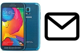 Configurer le courrier dans Samsung Galaxy S5 Sport