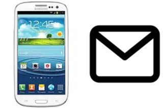 Configurer le courrier dans Samsung Galaxy S III CDMA