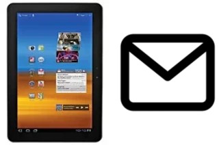 Configurer le courrier dans Samsung Galaxy Tab 10.1 LTE I905