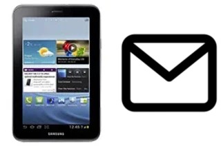 Configurer le courrier dans Samsung Galaxy Tab 2 7.0 P3110