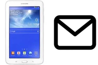 Configurer le courrier dans Samsung Galaxy Tab 3 lite 3G