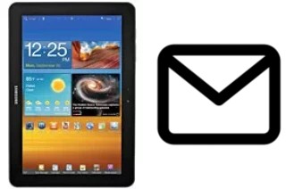 Configurer le courrier dans Samsung Galaxy Tab 8.9 P7310