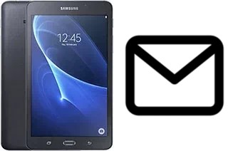 Configurer le courrier dans Samsung Galaxy Tab A 7.0 (2016)