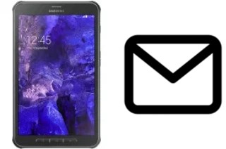 Configurer le courrier dans Samsung Galaxy Tab Active LTE