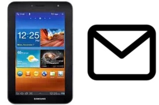 Configurer le courrier dans Samsung P6210 Galaxy Tab 7.0 Plus