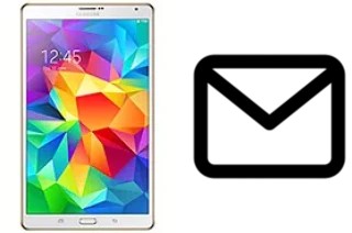 Configurer le courrier dans Samsung Galaxy Tab S 8.4