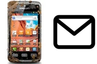 Configurer le courrier dans Samsung S5690 Galaxy Xcover